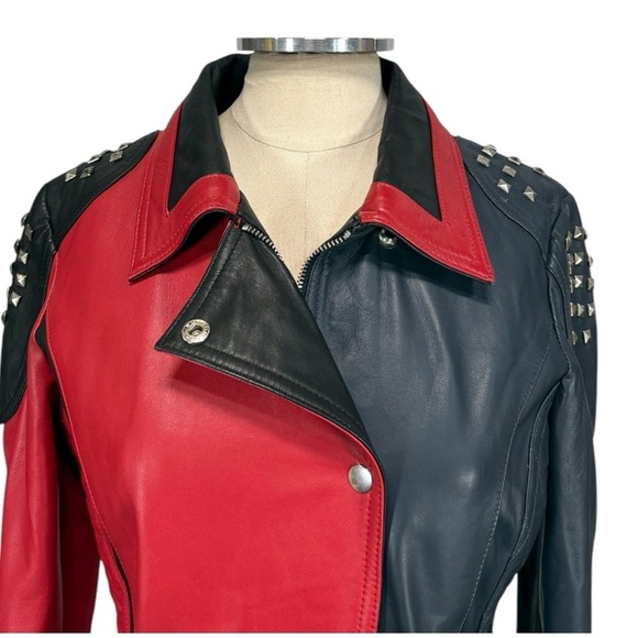 America Jackets Harley Quinn Suicide Squad Leather Jacket Size Large - Picture 3 of 12